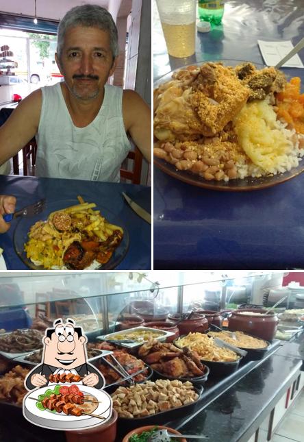 Food at Restaurante Caldo Novo