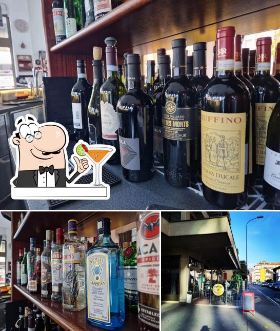 La immagine di bevanda e esterno da Bar di Baloss Lugano