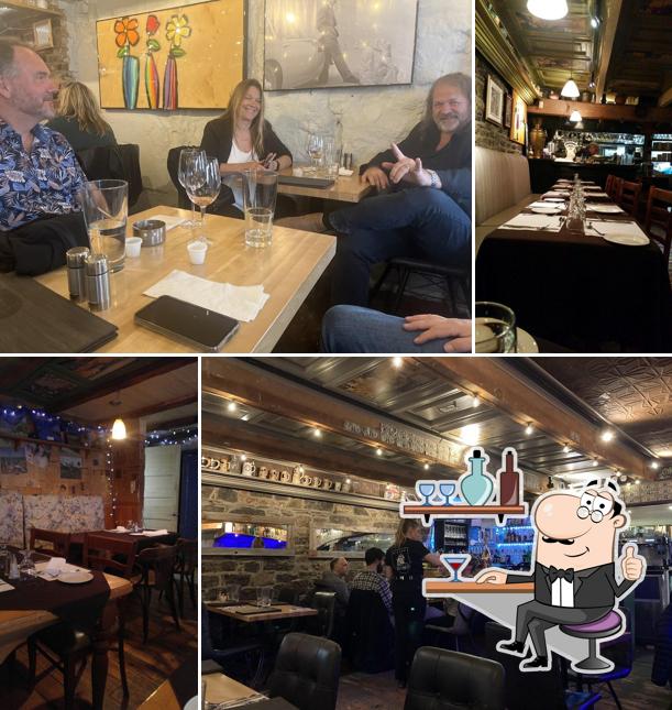 Découvrez l'intérieur de Bistro St-Malo