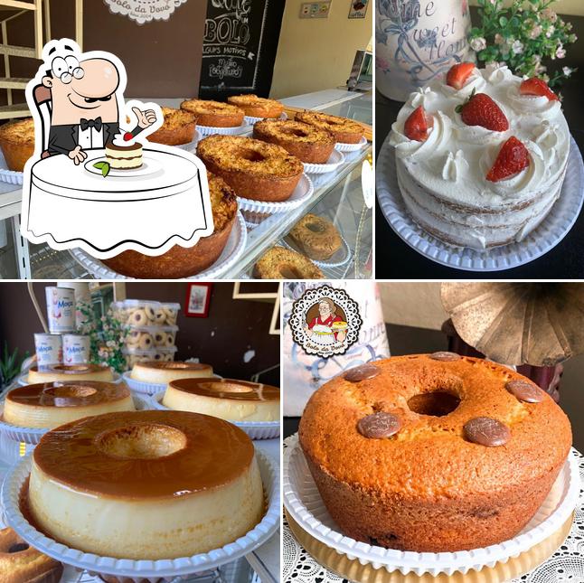 Bolo da Vovó SJC serve uma escolha de pratos doces