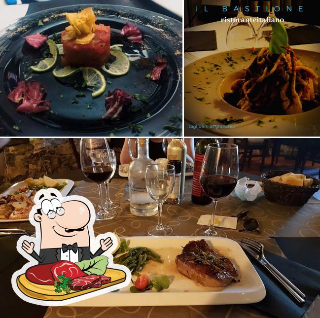 Prenditi i piatti di carne a Il Bastione ristorante italiano
