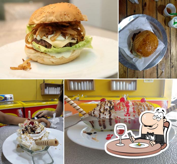 Comida em Xerife’s Burger & Pizza