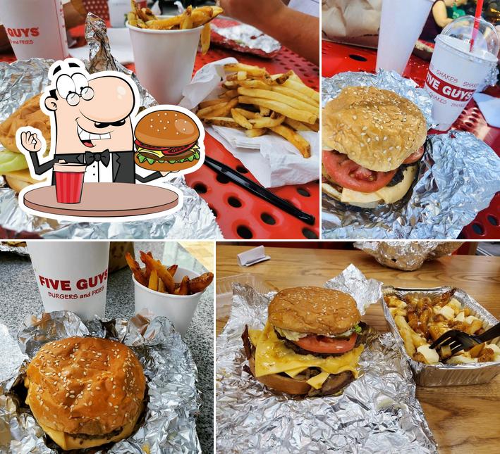 Essayez un hamburger à Five Guys