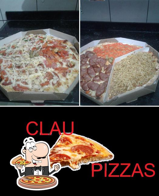 Escolha pizza no Clau Pizzas