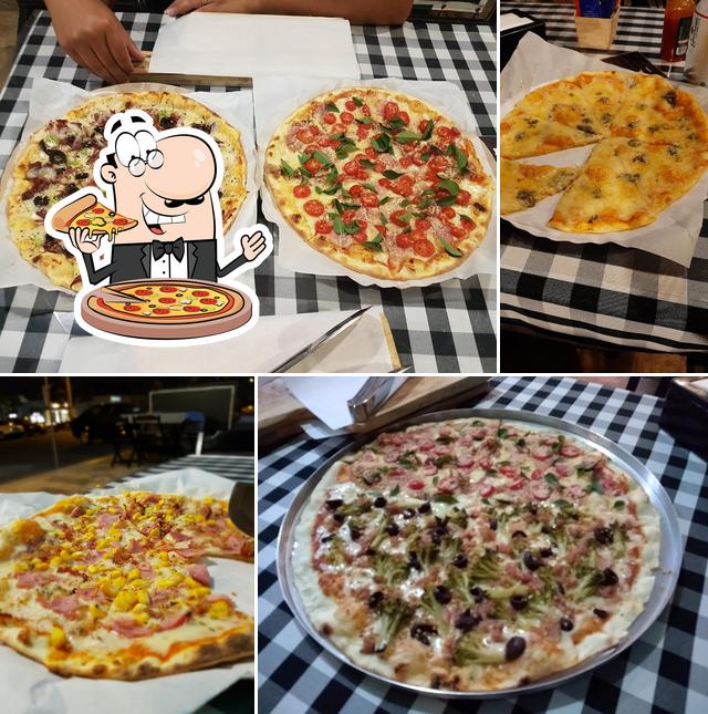 Experimente diversos variedades de pizza