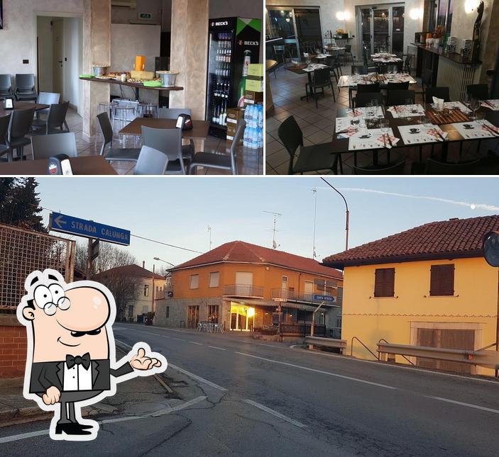 La interni e esterno del ristorante