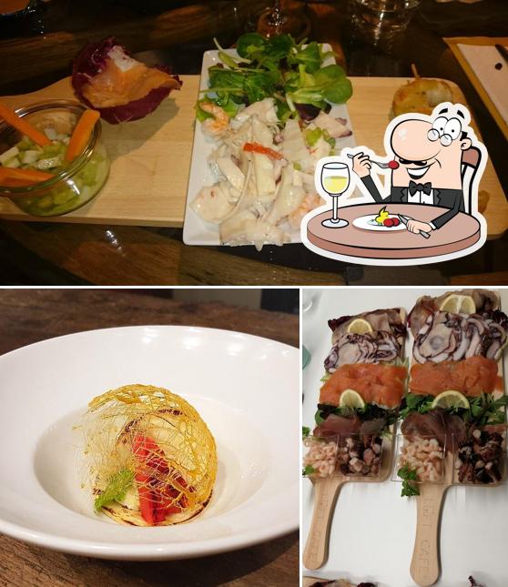 Cibo al Loft Cafe’ in falegnameria