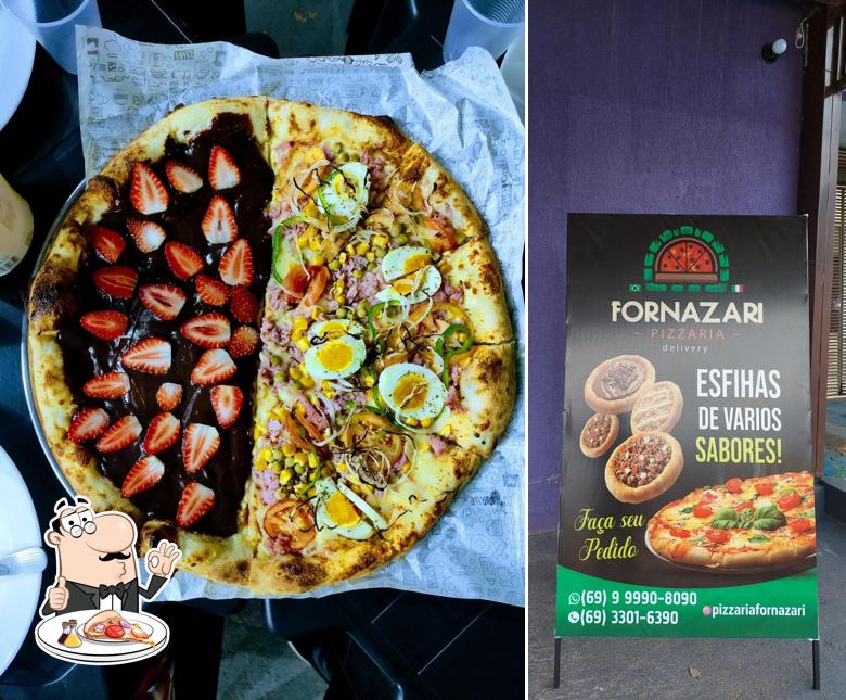 Experimente pizza no Pizzaria Fornazari