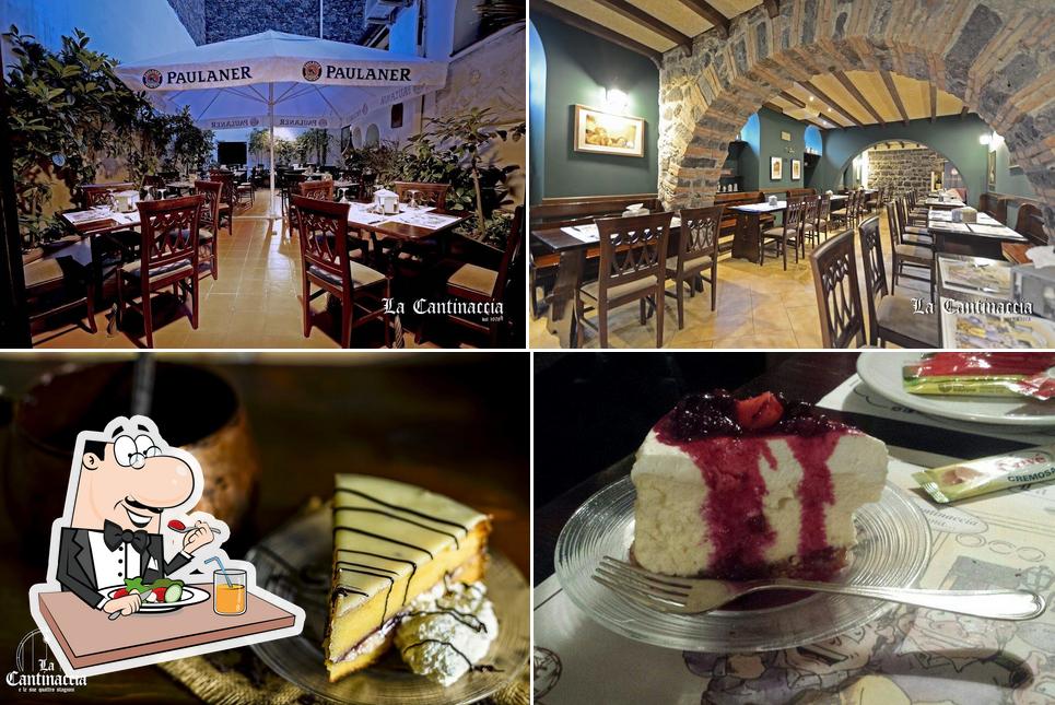 Estas son las fotos donde puedes ver comida y interior en La Cantinaccia