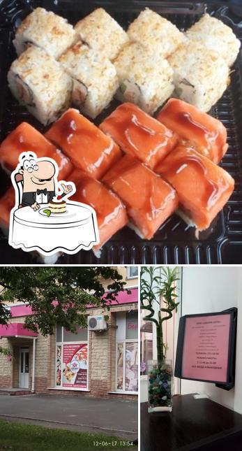 "Сакура Суши, сеть магазинов суши" представляет гостям широкий выбор десертов