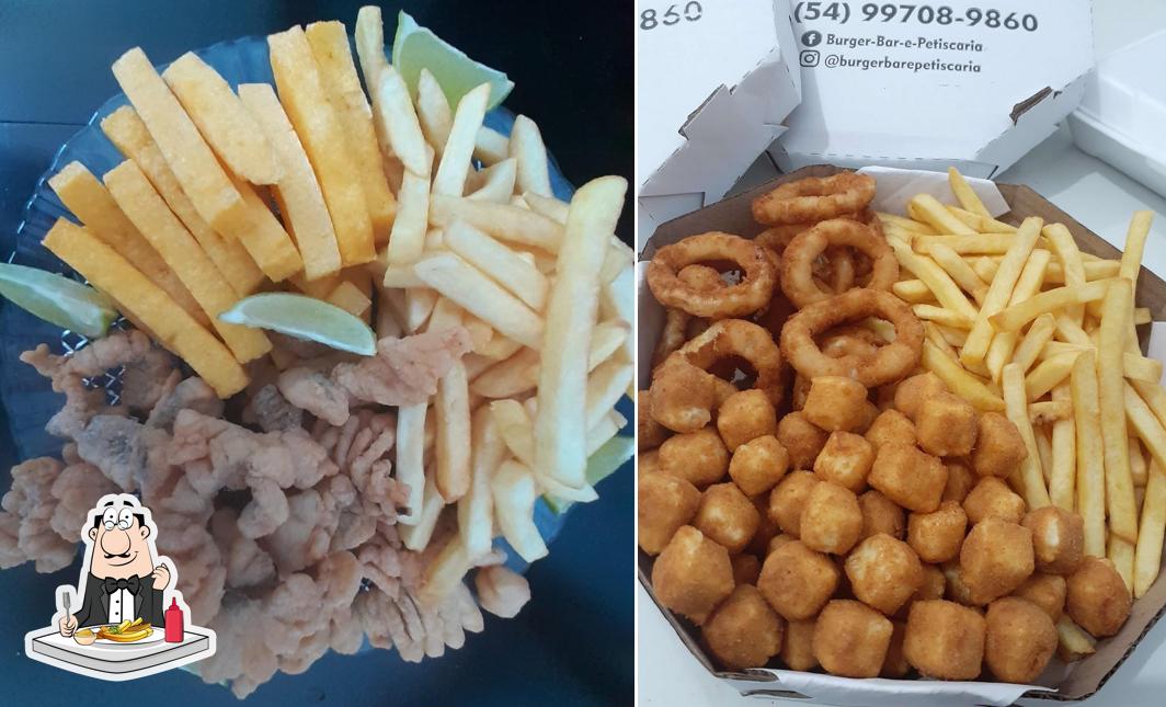 Peça fritas no Burger