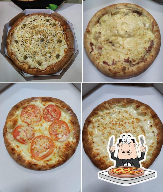 Consiga diferentes estilos de pizza