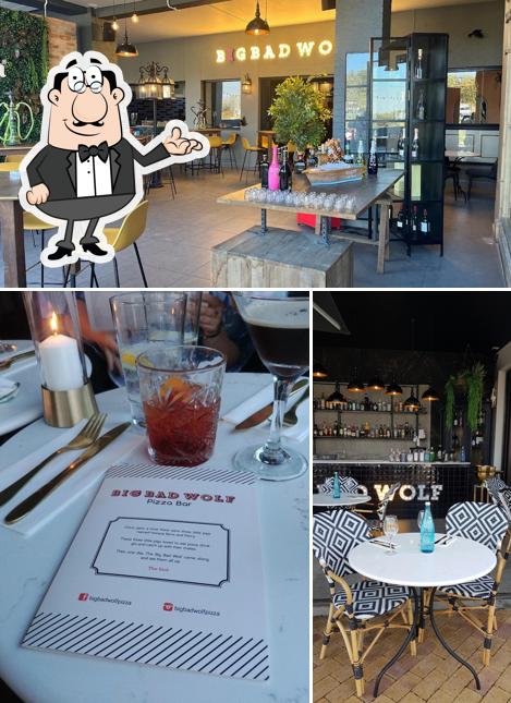 L'intérieur de Big Bad Wolf Eatery