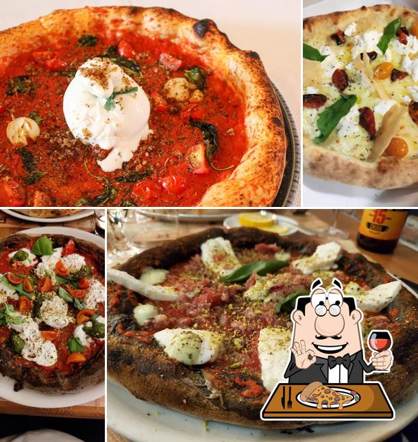 Essayez des pizzas à Vulcano Milano Pizza e Burger