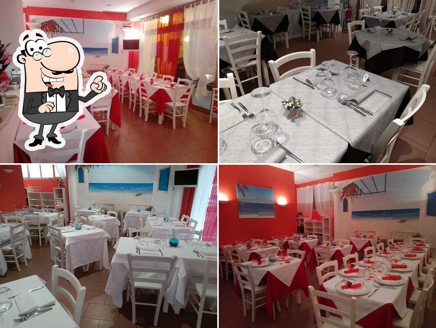 Gli interni di Ristorante Cala Luna