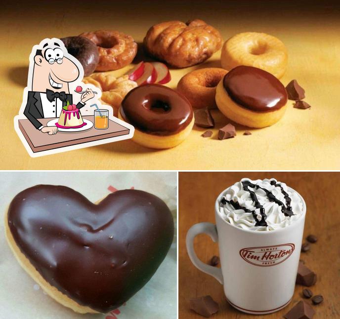 Tim Hortons - Closed propose une éventail de desserts