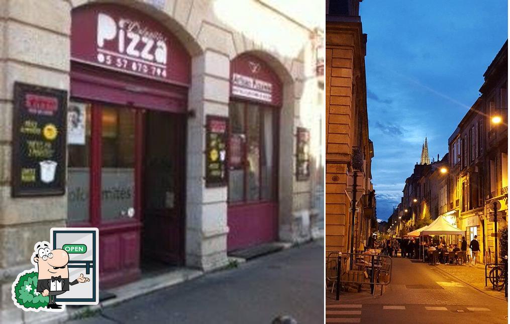 L'extérieur de Dolomites Pizza Bordeaux