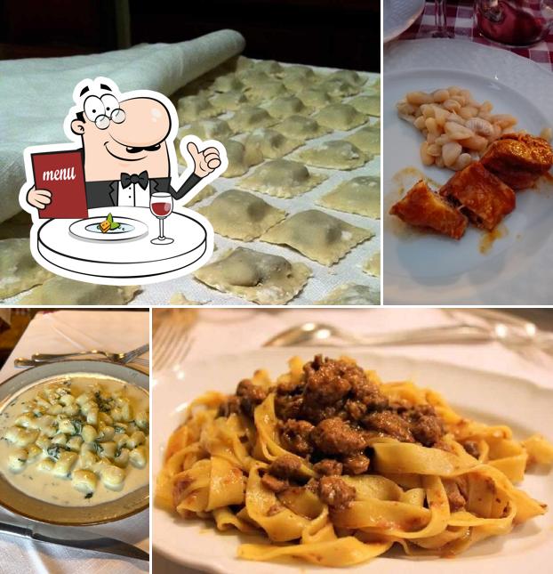 Platti al Trattoria Toscana, Capalbio