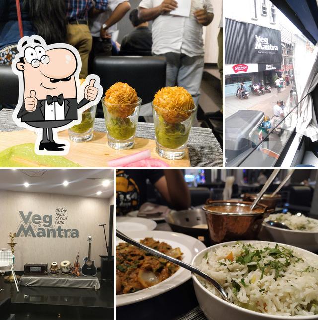 Here's a picture of Veg Mantra Restaurant