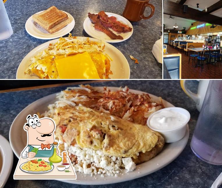 The photo of food and interior at Galvan's Restaurant & Pancake House