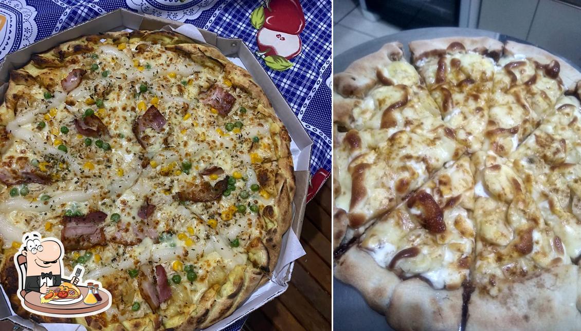 Consiga diferentes variedades de pizza