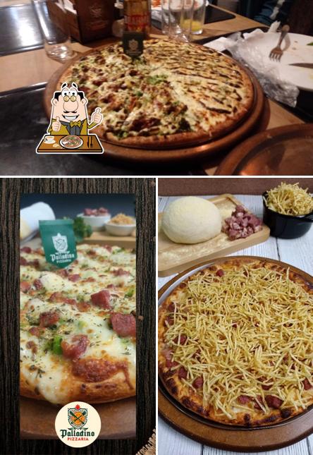 No Palladino Pizzaria Boa Vista, você pode provar pizza