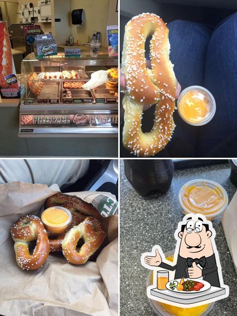 Food at Philly Pretzel Factory