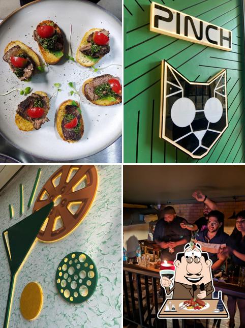 Pinch Bistro & Bar offers meat dishes