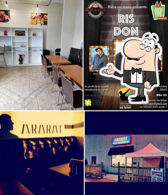 Découvrez l'intérieur de Ararat Pizza Arménienne Ltée