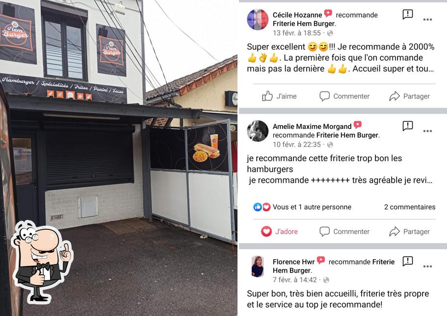 Photo de Friterie Hem Burger