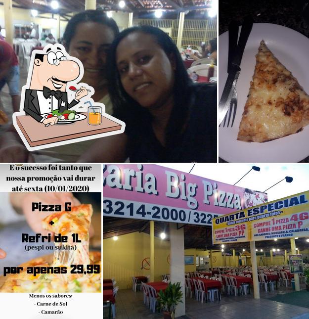 Comida em Pizzaria Big Pizza