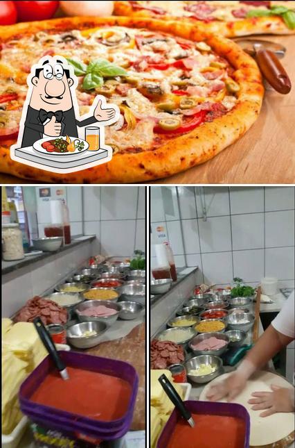 Comida em Frontinelli pizzaria