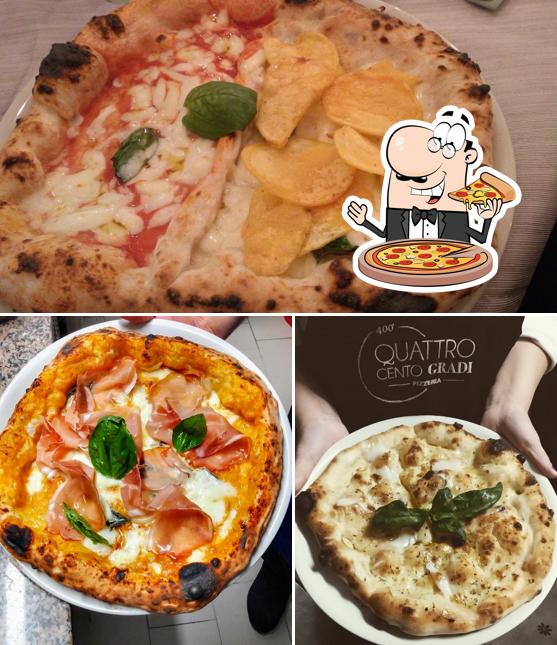 Ordina tra le svariate varianti di pizza