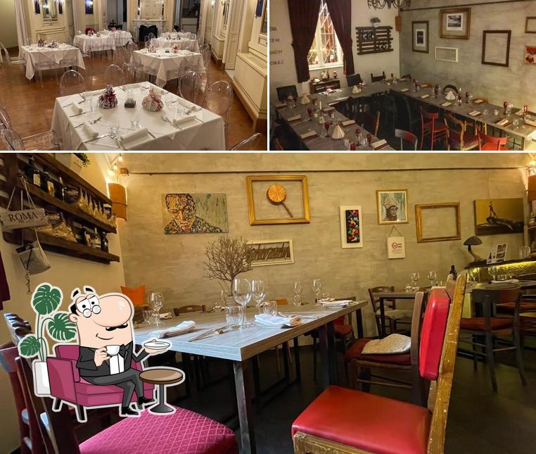 Gli interni di Salotto Nunziata Archeologia in cucina