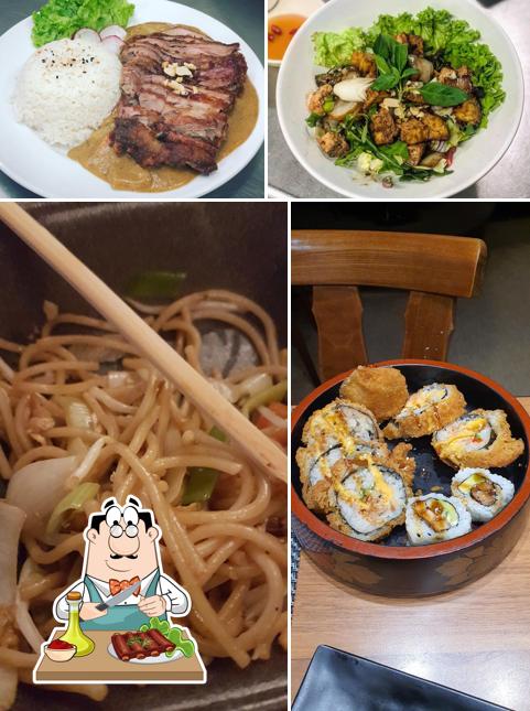 Get meat dishes at Sushi & Noodle Asian Food Aschaffenburg