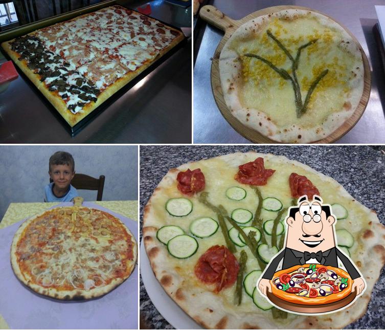 Scegli tra le svariate varianti di pizza