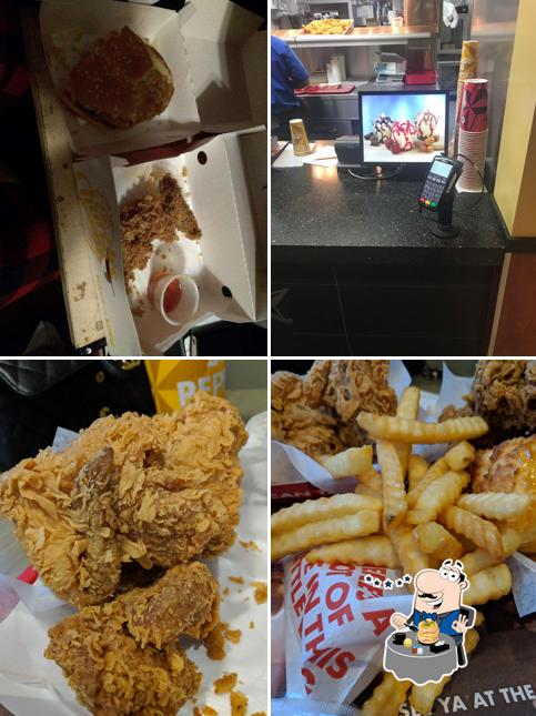 Food at Church's Texas Chicken