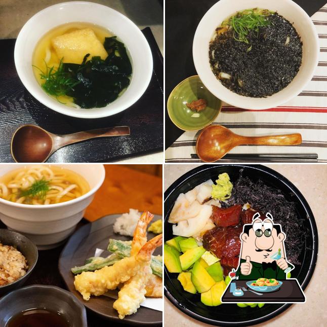 Plats à Restaurant Japonais d'Udon KISIN