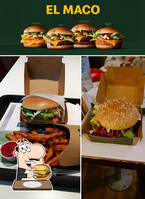 Try out a burger at McDonald's Torgalmenningen