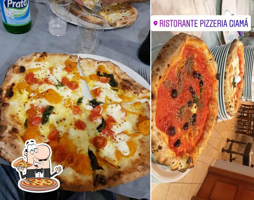 Scegli una pizza a Giamà