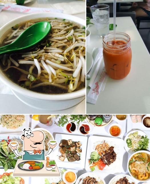 Food at Ha Long Pho Noodle House