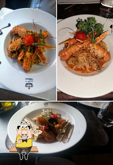 Order seafood at Le Voltaire