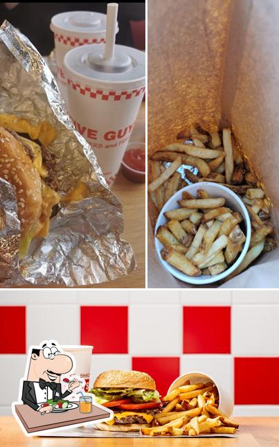 Nourriture à Five Guys Franconville