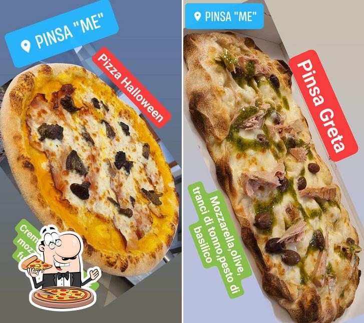 A Pizzeria Pinsa "me", puoi assaggiare una bella pizza