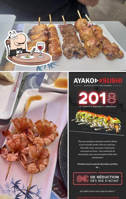 Nourriture à Ayako Sushi Auxerre