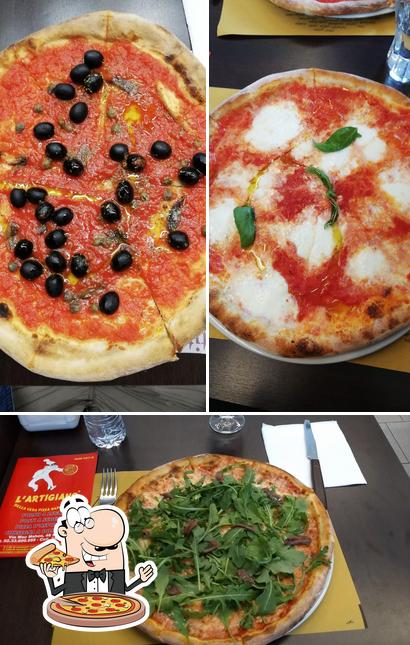 Scegli una pizza a L'artigiano della Vera Pizza Napoletana