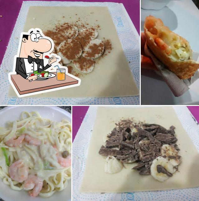 Comida em Pastel Maria