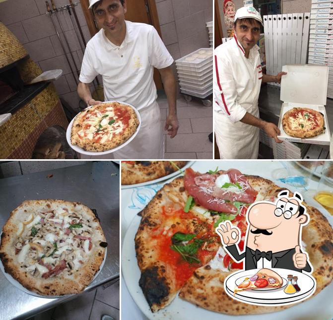 A Pizzeria il Girasole Arzano, vous pouvez profiter des pizzas