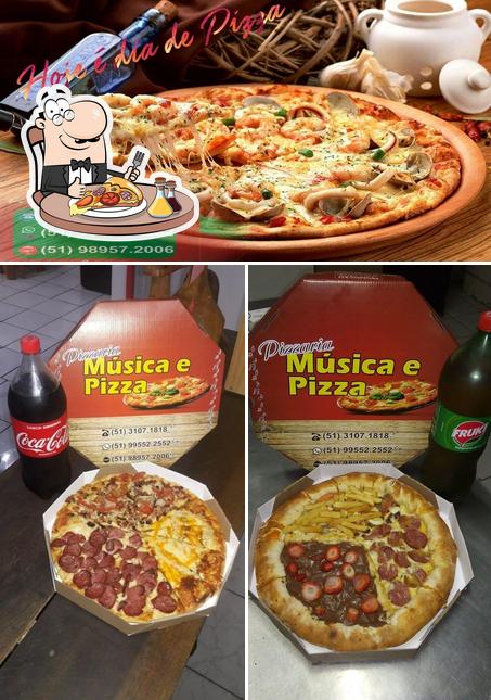 Peça pizza no Pizzaria Música E Pizza