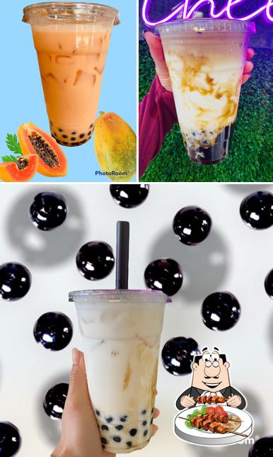 Food at Coco Boba Tea